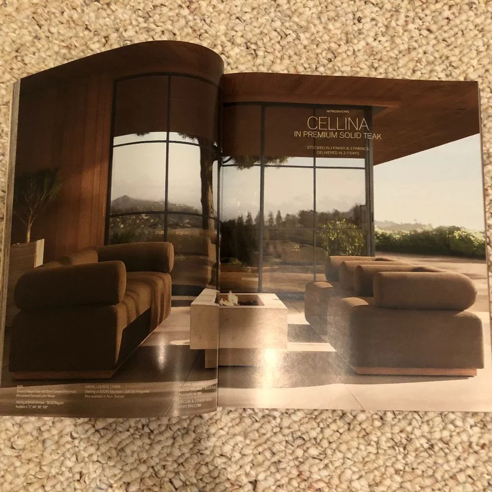 Restoration Hardware Outdoor Catalog